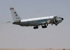 ▲美國空軍RC-135偵察機。(圖/美國空軍.2016.4.30) ▲美國空軍RC-135偵察機。(圖/美國空軍.2016.4.30)