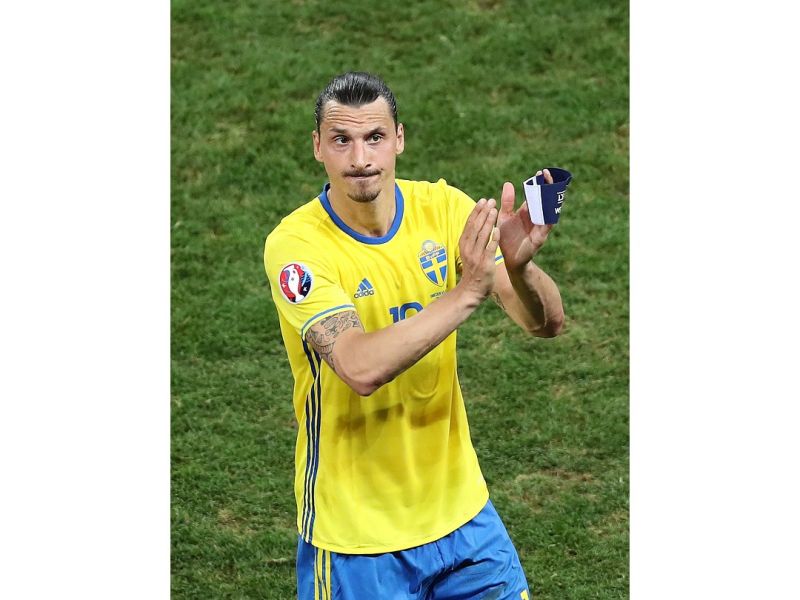 瑞典史上最佳射手Zlatan Ibrahimović從國家隊退役。（圖／美聯社／達志影像）