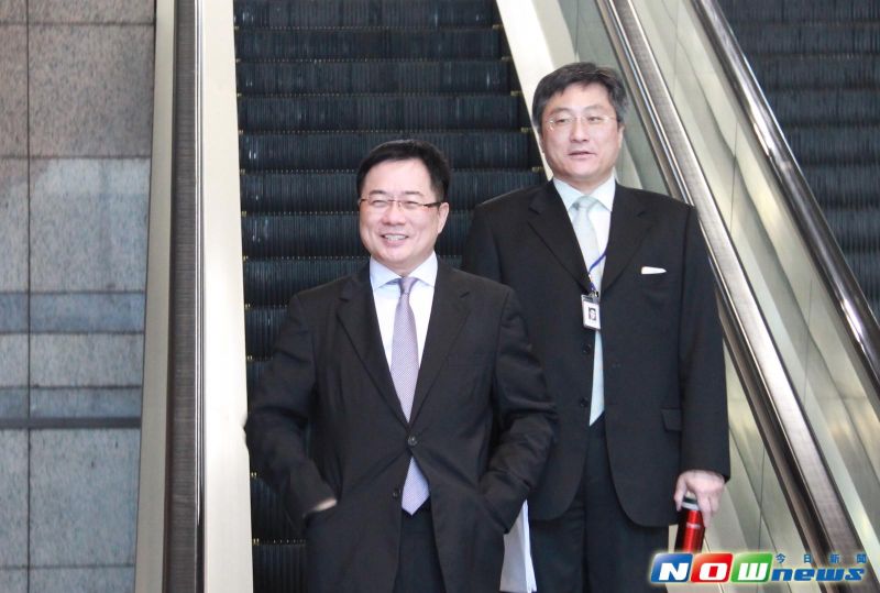 ▲傳出將再婚的國民黨政策會執行長蔡正元18日下午現身國民黨中常會。（圖／記者葉滕騏攝,2016.05.18）