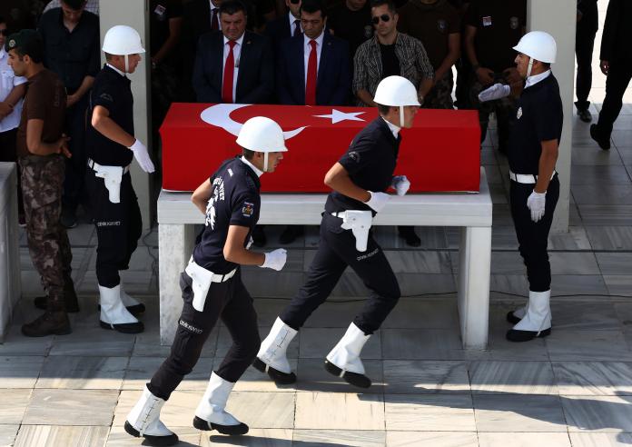 ▲土耳其憲兵。（圖／達志影像／美聯社）