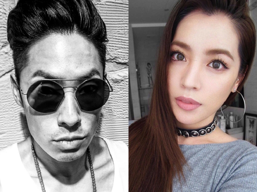 ▲石貞善（右）、吳建豪證實離婚。（合成圖／翻攝自吳建豪、石貞善IG，2016.07.23）