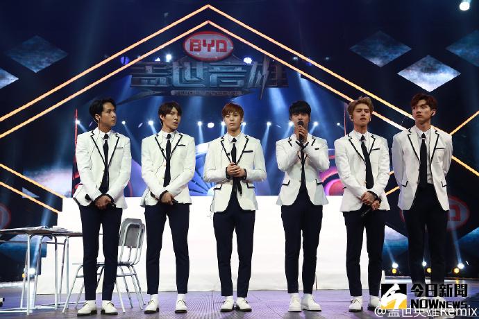 ▲VIXX在24日的《蓋世音雄》節目中演唱《那些年》。（圖／翻攝自蓋世音雄微博）