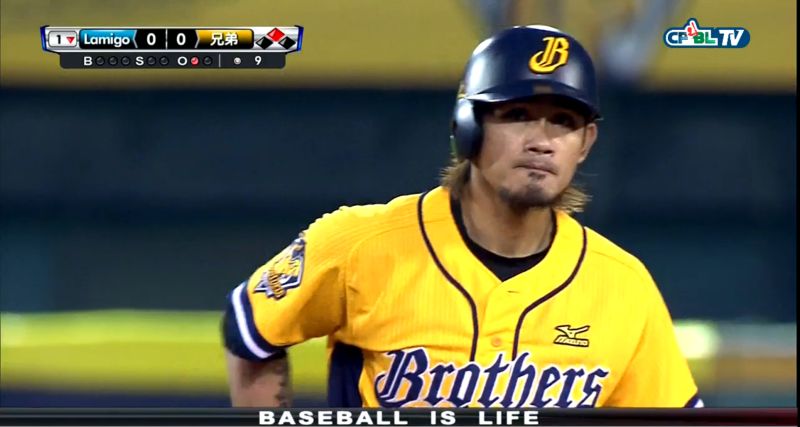 ▲張志豪將開季連續安打場次推進到28場。（圖／取材自CPBL TV）