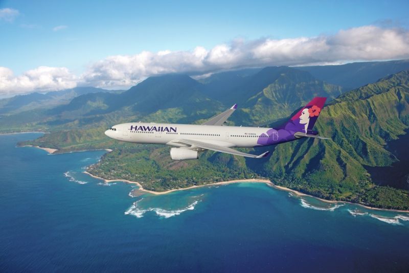 ▲美國夏威夷航空（Hawaiian Airlines）一班客機，18日在飛行途中遭遇強勁的亂流，導致36人受傷。示意圖。（圖／翻攝自夏威夷航空網站.2016.7.18）