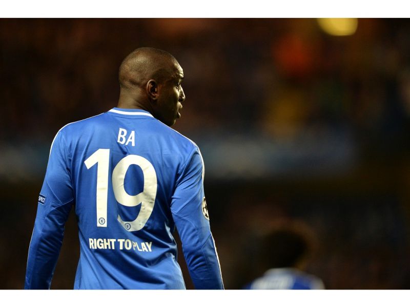 前切爾西球員Demba Ba日前在中超受到嚴重腿傷。（圖／美聯社資料照／達志影像）