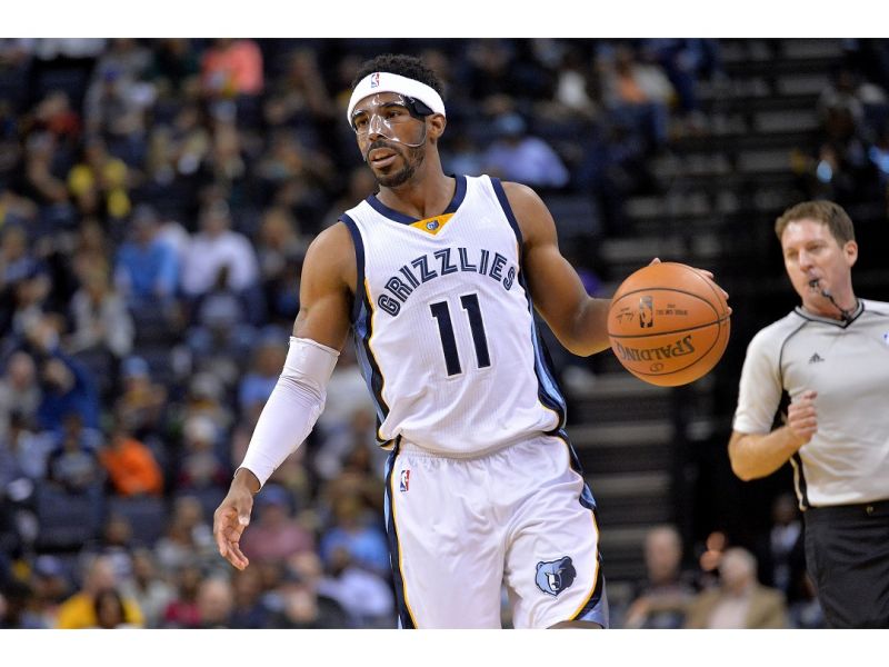 ▲Mike Conley關鍵三分助灰熊贏得勝利。（圖／美聯社／達志影像）