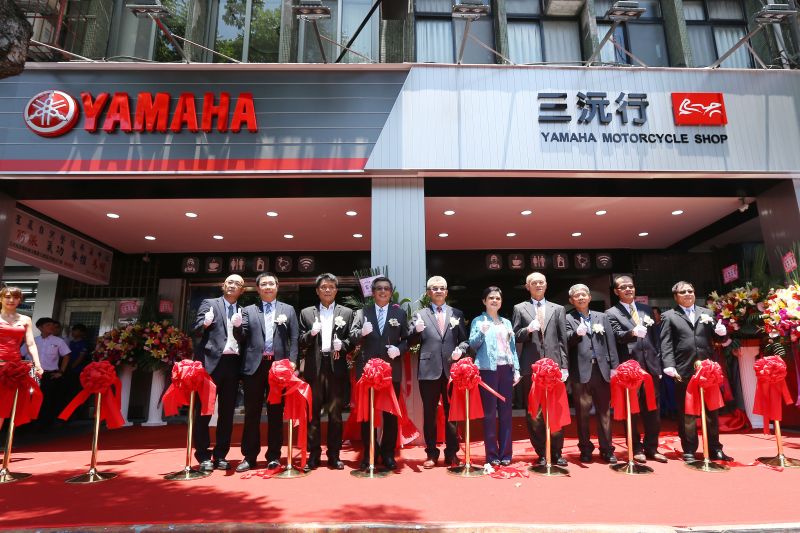 ▲YAMAHA YMS (YAMAHA MOTORCYCLE SHOP)全台首家店面，已於台北信義區正式開幕。（圖／翻攝自網路）