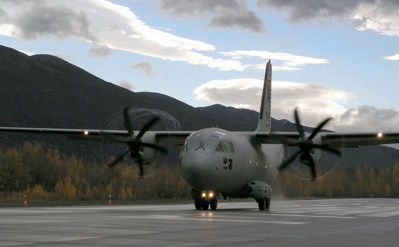 ▲美國空軍C-27J運輸機，因為預算刪減而遭裁撤。（圖／達志影像／美聯社）