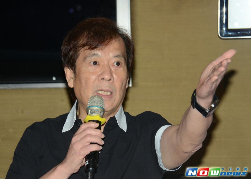 ▲郭建宏說明《華視天王豬哥秀》停播後續。（圖／記者林調遜攝，2016.6.15）