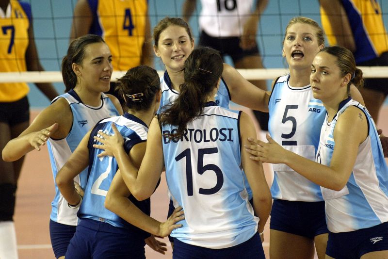 ▲阿根廷女排首度參加奧運會。（圖／美聯社／達志影像）