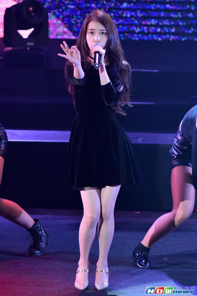 ▲  「國民妹妹」IU 。（圖／記者林柏年攝影，2016.01.10)