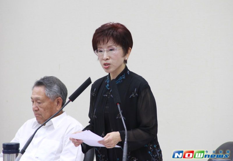 ▲國民黨主席洪秀柱29日表示，相關爭議黨產在之前歷屆主席任內已經捐贈或返還完畢，現有黨產均屬合理、合法。（圖／記者葉滕騏攝,2016.06.29）