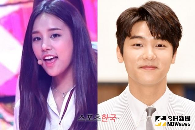 ▲CNBLUE姜敏赫與女團LABOUM成員率濱成為《音樂銀行》新任主持人。（圖／翻攝自Hankook Media Network）