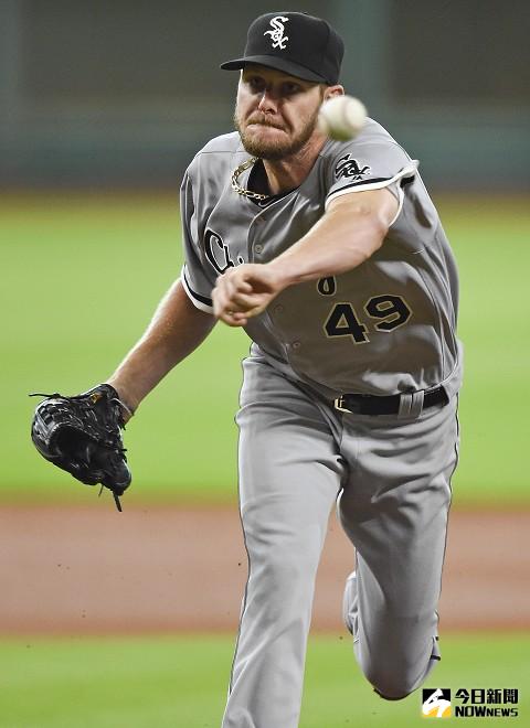 ▲白襪隊Chris Sale贏得第14勝。（圖／美聯社／達志影像）