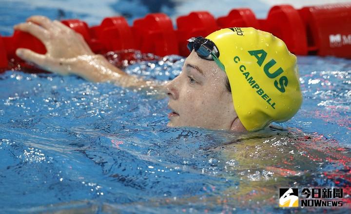 ▲澳洲游泳女將Cate Campbell破世界紀錄。（圖／美聯社／達志影像）