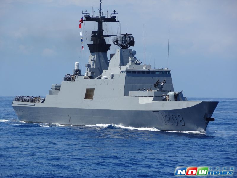 ▲海軍康定級(拉法葉級)巡防艦承德艦。（圖／記者呂烱昌攝影）