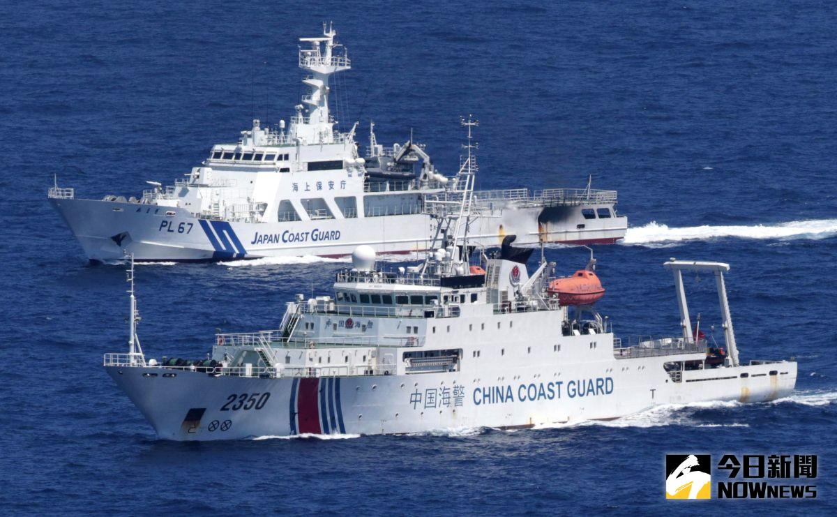 ▲中國海警船頻頻闖入釣島海域。資料照。（圖／達志影像／美聯社）