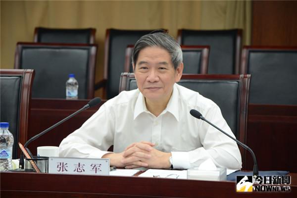 張志軍在天津與台商代表舉行座談會。