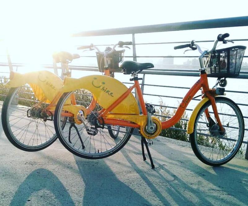 ▲台北市交通局於今日啟用Youbike麗山高中站。（圖／翻攝自Youbike大台北粉絲團）