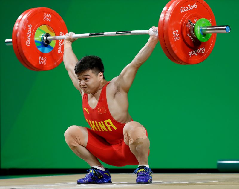 ▲龍清泉舉破世界紀錄。（圖／美聯社／達志影像）