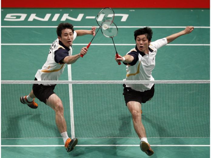 李勝木（左）、蔡佳欣闖進韓國公開賽16強。（圖／美聯社資料照／達志影像）