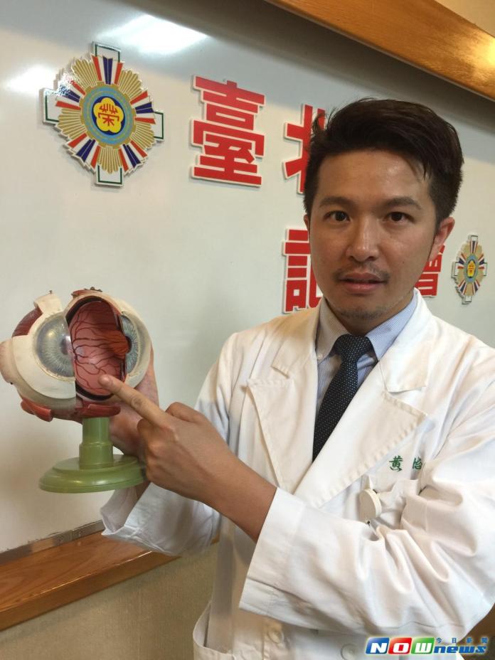 ▲眼科醫師表示，老年性黃斑部病變部分患者，若能及早採取合併療法，可減少眼睛挨針次數。（圖／記者陳鈞凱攝,2016.8.3）