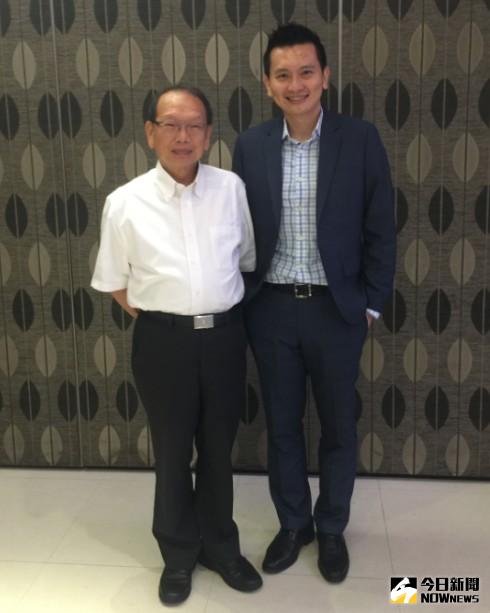 ▲普生將向工業局申請新科技事業核准函，取得後再向主管機關申請上市櫃。左為董事長林宗慶，右為副總經理林孟德。（圖／普生提供）