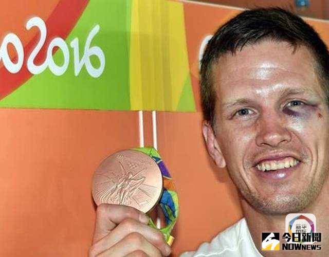 里約奧運柔道銅牌的比利時選手帝希爾。