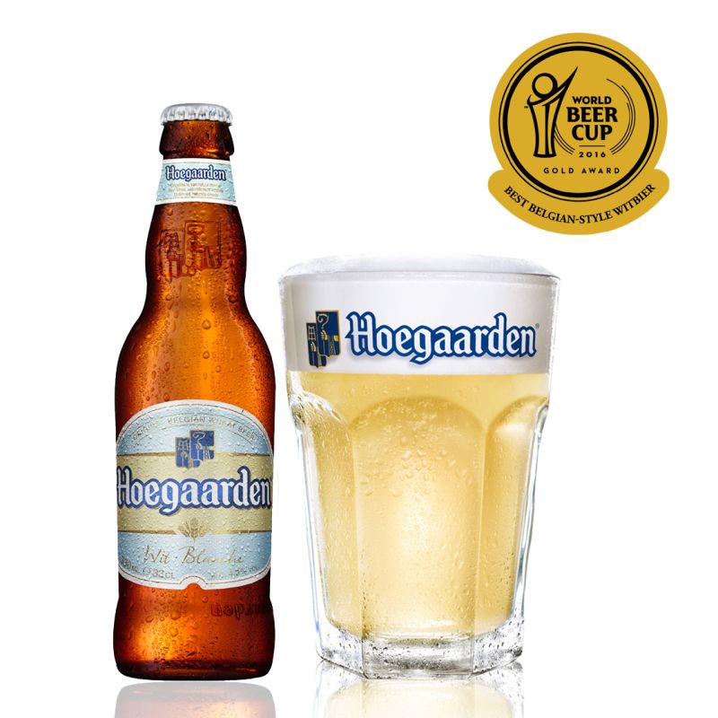 ▲Hoegaarden豪格登小麥啤酒　榮獲2016比利時白啤酒金獎。（圖／公關照片）