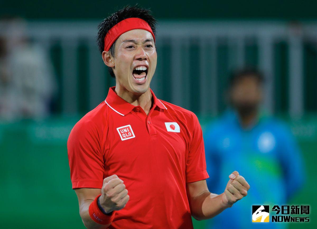 ▲日本網球一哥錦織圭。（圖／美聯社／達志影像）