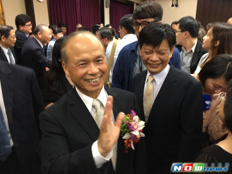 ▲財政部19日舉辦茶會歡送部長張盛和。（圖／記者曹逸雯攝，2016.05.19）