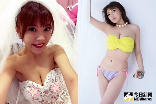 ▲女神劉樂妍認為「愛情，原來沒有條件」。（合成圖／翻攝自劉樂妍臉書）