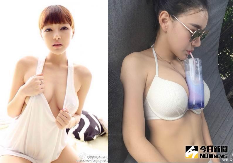 ▲吳婕妤因神似張韶涵，而有「巨咪張韶涵」的稱號。（圖／翻攝吳婕妤微博，2016.08.17）