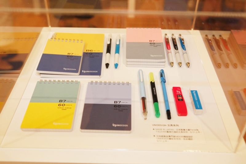 ▲7-ELEVEN自有品牌UNIDESIGN的文具、筆記本系列將在8月31日上市，積極搶攻開學商機。（圖／7-ELEVEN提供）