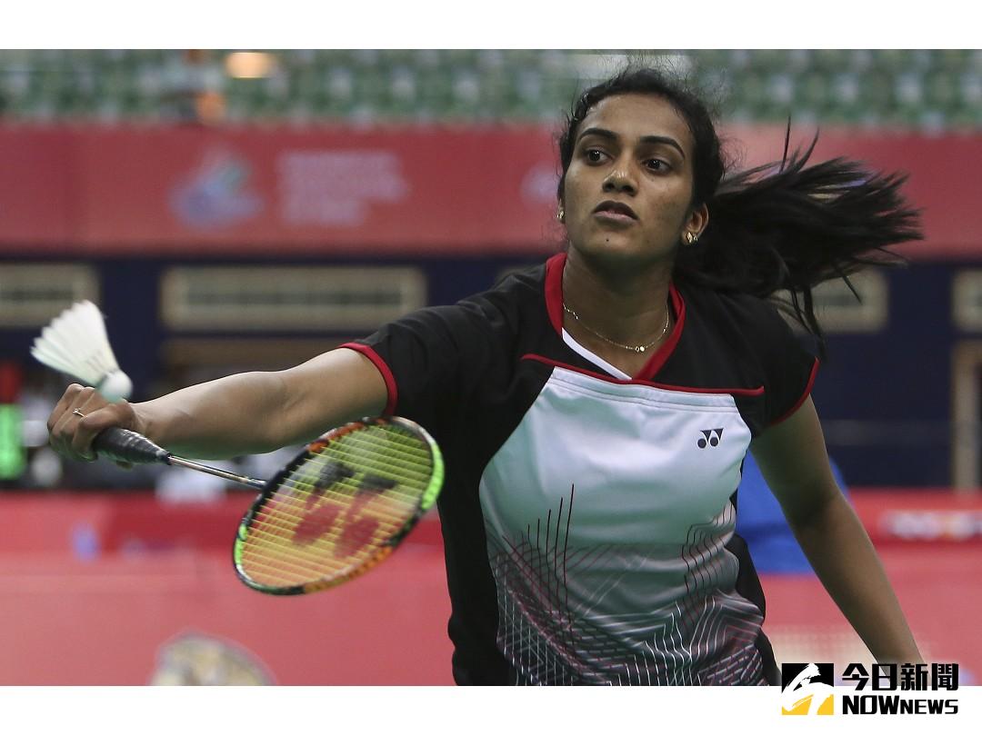 印度女將P. V. Sindhu拿到最後一張羽球女單金牌戰門票。（圖／美聯社／達志影像）