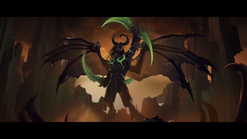 ▲伊利丹將帶領伊利達瑞正面迎戰燃燒軍團。（圖／廠商提供）