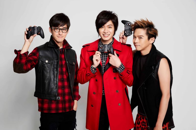 ▲強辯樂團接下「新游互聯」代言，將推出聯名遊戲手把。（圖／強辯樂團提供，2016.08.29）