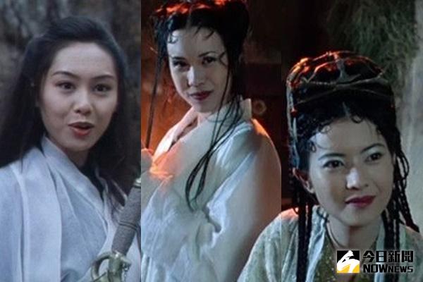 ▲向太爆周星馳拍《大話西遊》時，和朱茵（左起）、莫文蔚、藍潔瑛糾扯不清！（合成圖／翻攝自網路，2016.08.09）