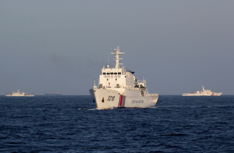 中國海警船進入釣魚台領海64小時　創最長久紀錄