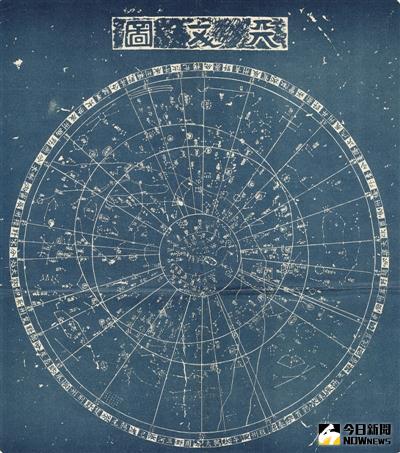 南宋石刻天文圖。