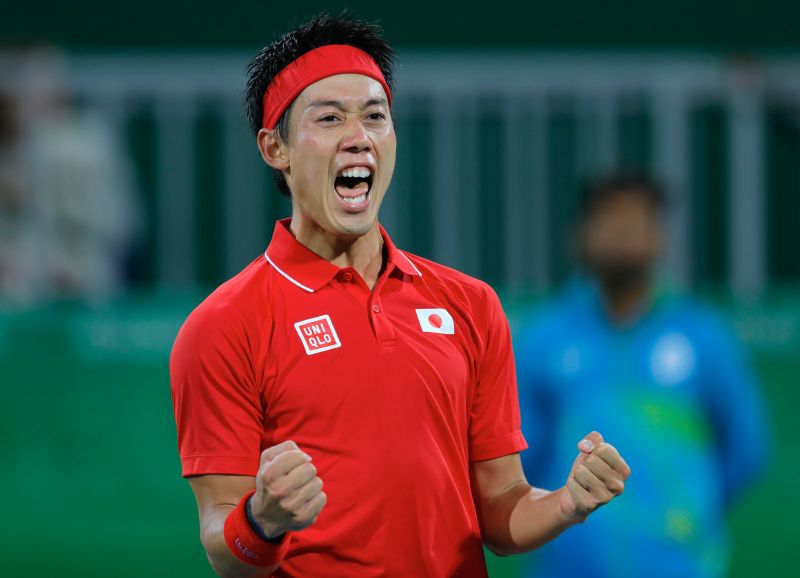 ▲35歲日本網球名將錦織圭遭八卦媒體《週刊文春》獨家爆料，與小模大口亞月大搞不倫戀，「渣男語錄」也全被挖出。（圖／翻攝自網路）