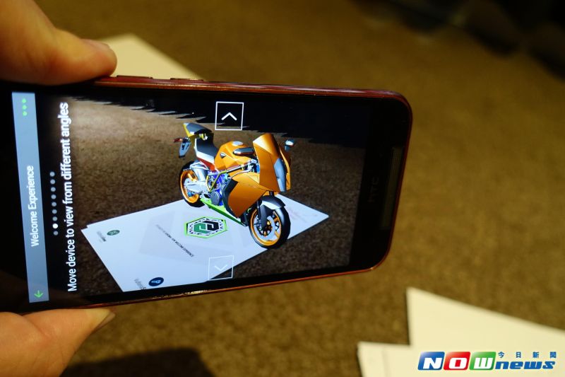 ▲AR技術絕不侷限遊戲，更大商機將在製造產業。（圖／記者陳敬哲攝,2016.9.6）