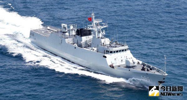 資料圖片：大陸海軍056型導彈護衛艦。