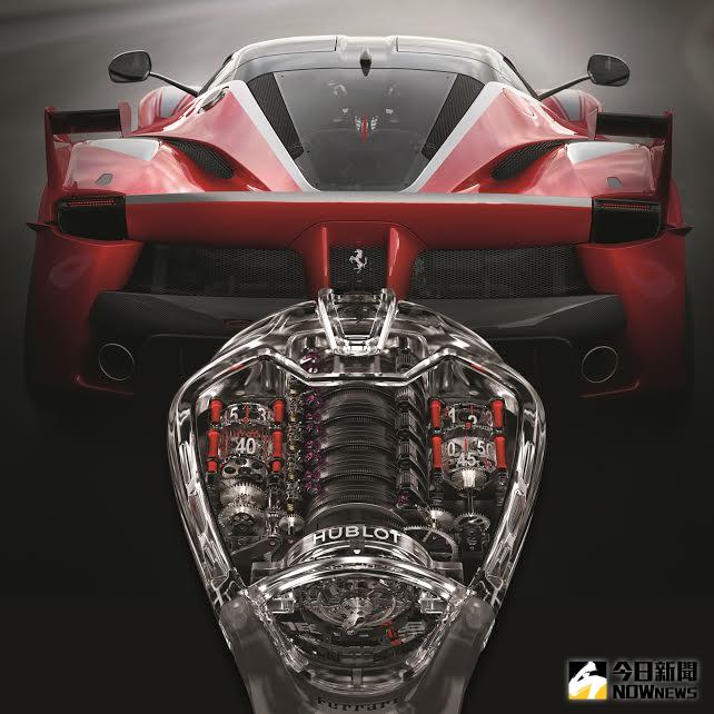 ▲藍寶石腕錶帥到翻！法拉利FXXK億萬超跑化身千萬名錶。（圖／公關提供）