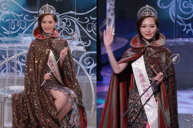 ▲馮盈盈是2016的港姐冠軍。（圖／翻攝自新浪娛樂微博，2016.09.12）
