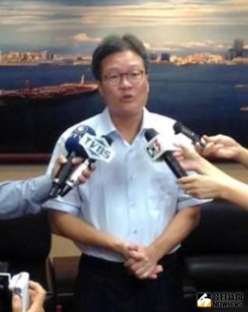 ▲副市長陳金德今（5）日下午召開記者會公佈協調過程與安置補償方案。（圖／記者何沛霖攝）