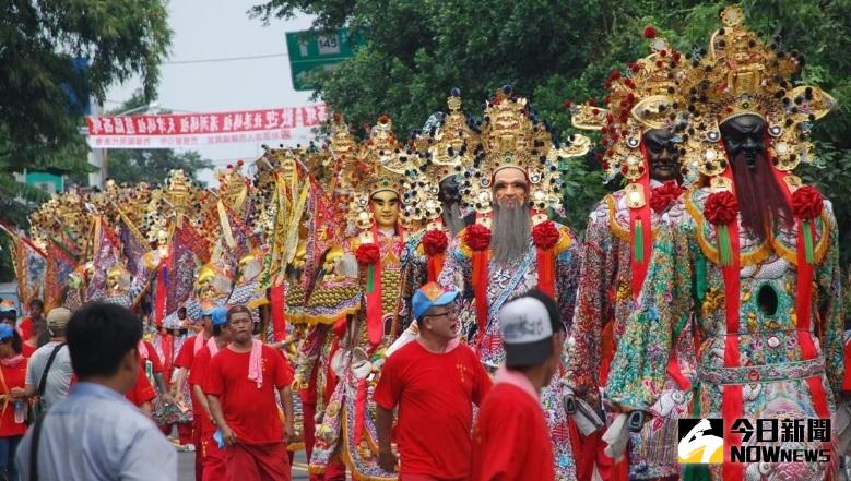 ▲盛大場面難得一見　西螺廣福宮老大媽4日謁祖回鑾