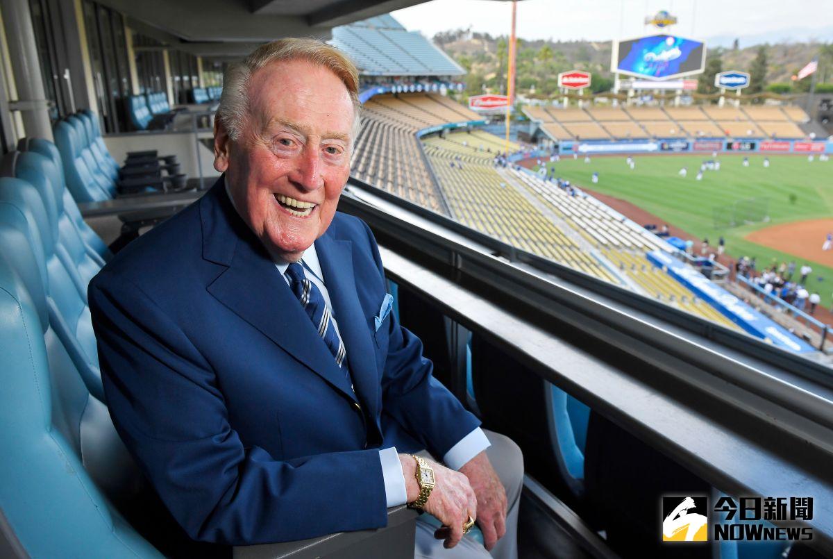 ▲「道奇之聲」 Vin Scully退休（圖／美聯社／達志影像）