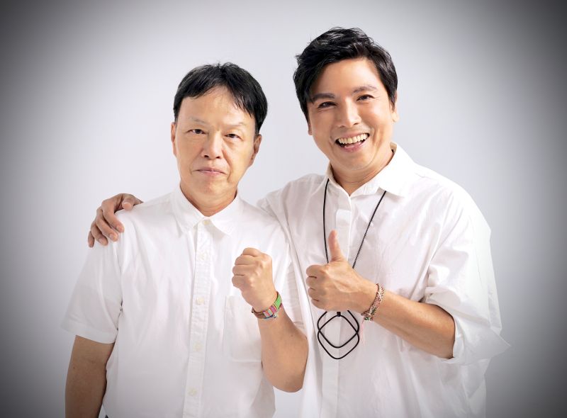 ▲郭子恩師王小棣（左）二話不說答應「開金口」。（圖／祈菩行文化提供，2016.09.29）