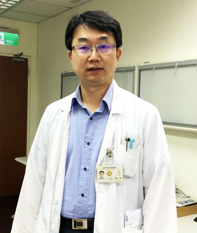 ▲楊宗穎醫師呼籲，面對肺癌除正確用藥，應保持正面積極的心態。（圖／/醫師提供）